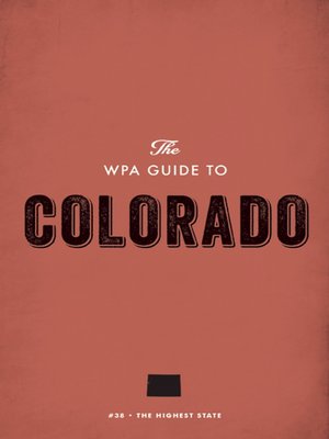cover image of The WPA Guide to Colorado